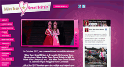Desktop Screenshot of missteengreatbritain.co.uk